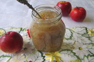Грушево-яблочный джем с маком