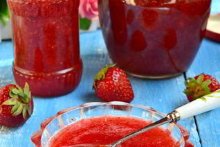 Клубничный джем без варки на зиму