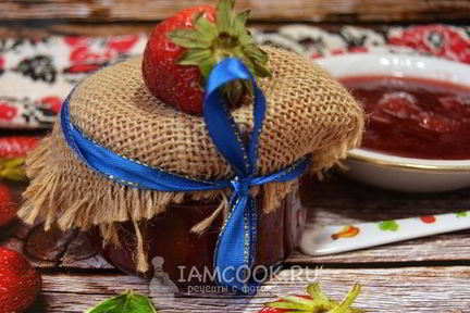 Клубничный джем в хлебопечке