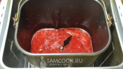 клубничный джем в хлебопечке