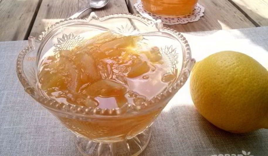 Рецепт лимонного джема