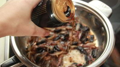 луковый джем с шоколадом