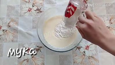 рулет за 15 минут с джемом