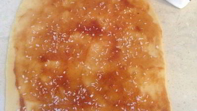 творожная коса с джемом