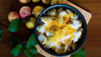 яблочный джем с апельсинами и грушей