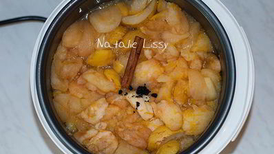 яблочный джем с апельсинами и грушей