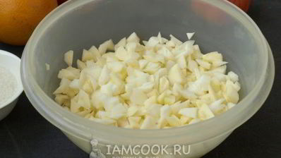 яблочный джем с апельсинами на зиму