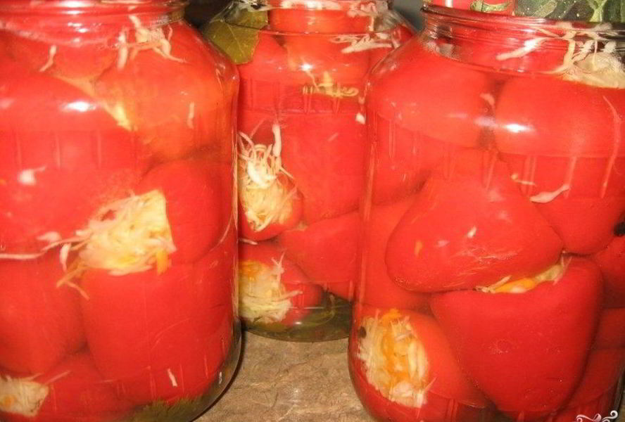 Фаршированный перец на зиму