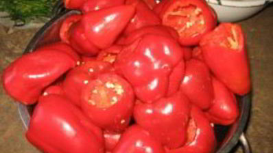 фаршированный перец на зиму