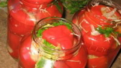 фаршированный перец на зиму