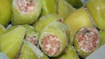 фаршированные болгарские перцы на зиму