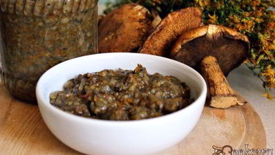 грибная икра на зиму