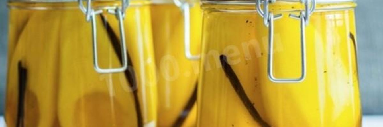 Груши с ванилью на зиму