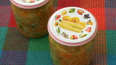 кабачки по-корейски на зиму