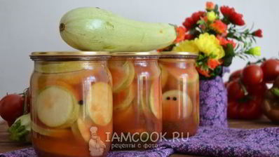 кабачки с кетчупом чили на зиму