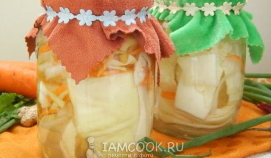 Рецепт капусты по-корейски на зиму