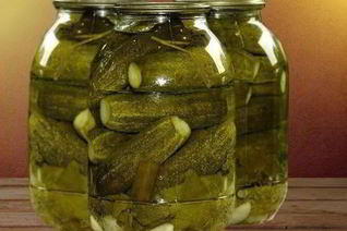 Хрустящие соленые огурцы без уксуса