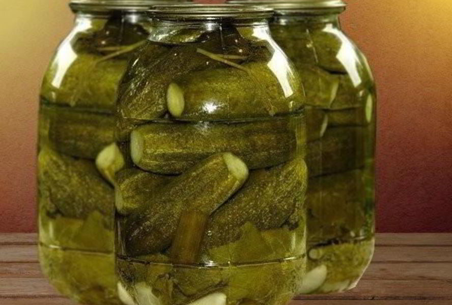 Хрустящие соленые огурцы без уксуса