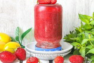 Клубничное желе на зиму