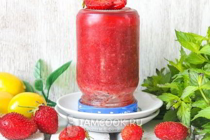Клубничное желе на зиму