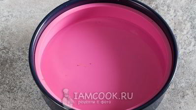 клубничное компоте для торта