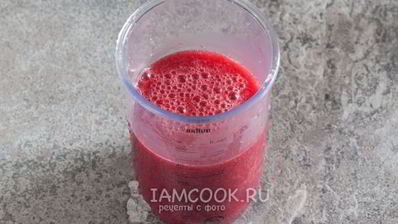 клубничное компоте для торта