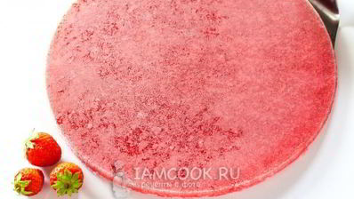 клубничное компоте для торта