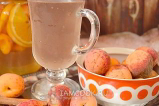 Компот из абрикосов с лимоном и апельсином на зиму