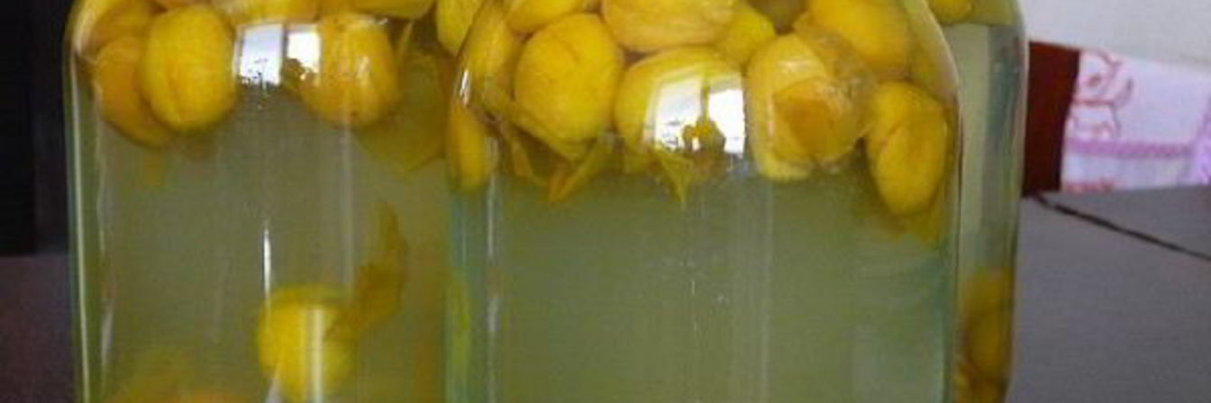 Компот из белой сливы