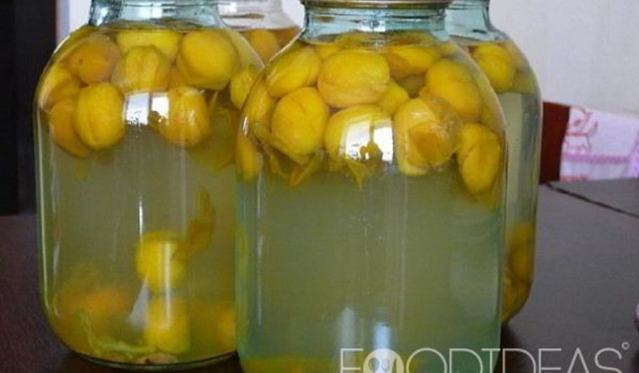 Рецепт компота из белой сливы