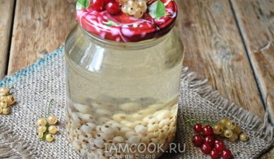 Рецепт компота из белой смородины на зиму