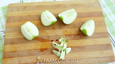 компот из брусники с яблоками на зиму