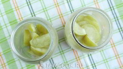 компот из брусники с яблоками на зиму