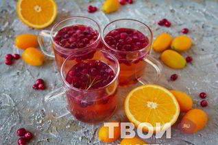 Компот из брусники