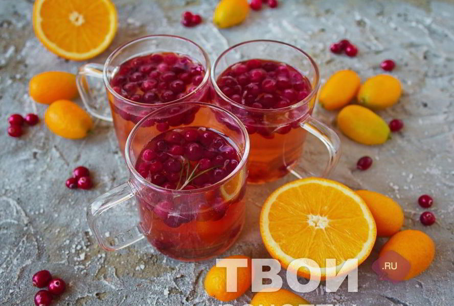 Компот из брусники