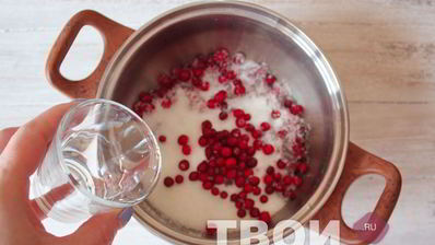 компот из брусники