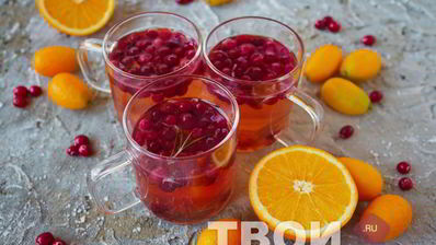 компот из брусники