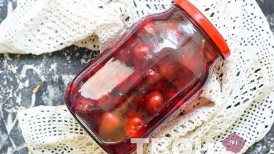 компот из черешни на зиму