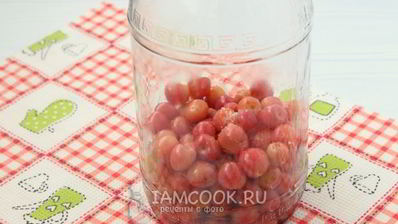 компот из черешни с косточками без стерилизации