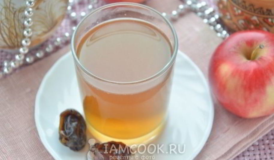 Рецепт компота из фиников