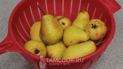 компот из груш на зиму без стерилизации