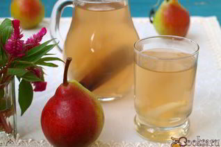 Компот из груш с корицей