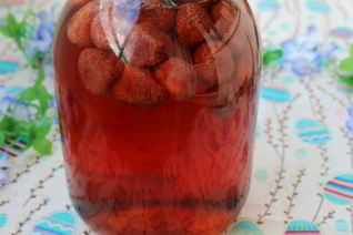 Компот из клубники на зиму