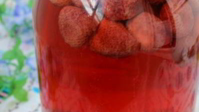 компот из клубники на зиму