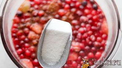 компот из клюквы на зиму