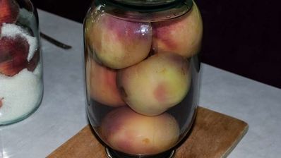 компот из персиков на зиму