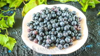 компот из синего винограда на зиму