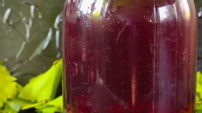 компот из синего винограда на зиму