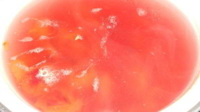 компот из слив и винограда