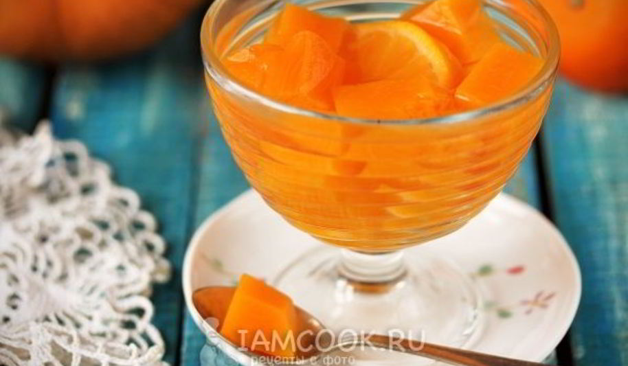Рецепт компота из тыквы